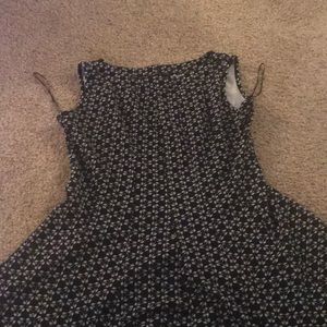 Hanni Black and White Floral Dress XL
